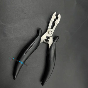 Pinces professionnelles pour l'élimination des extensions de cheveux en kératine, en acier inoxydable de qualité chirurgicale, logo personnalisé pour usage commercial - Product Image 3