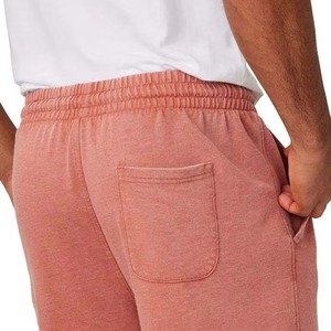 Shorts décontractés en molleton de coton de haute qualité pour hommes, avec logo personnalisé, cordon de serrage, pour l'été, la gym, l'entraînement, le fitness, le jogging - Product Image 3