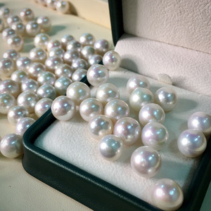 Perlas Sueltas de Agua Dulce Blancas Edison Impecables para la Elaboración de Colgantes, Anillos, Pendientes y Pulseras - Product Image 1