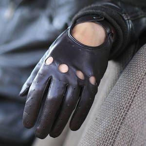 Custom Printed Professional High Quality Leather Full-Finger <b>Driving</b> <b>Gloves</b> Unisex for Sports All Seasons Fashionable for Daily - Product Image 3