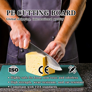 Planche à découper en plastique mince planche à découper professionnelle en plastique pain planche à découper - Product Image 1