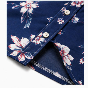 เสื้อเชิ้ตทำงานศิลปะดิจิตอลพรีเมี่ยมสำหรับผู้ชายเนื้อผ้าระบายอากาศได้ดีเสื้อทรงพอดีตัวพิมพ์ลายติดทนนาน - Product Image 5