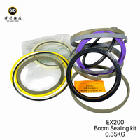 Kit d'étanchéité de flèche d'excavatrice GID EX200 de haute qualité / Kit de réparation de joints d'étanchéité de vérin hydraulique résistant à l'usure et à la haute pression