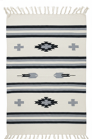 Wholesale Cotton Handmade Floral Modern Cutshuttle Woven Fancy Rectangle Runner/Rug 950gsm Washable Plush Reversible Three Tone