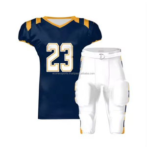 Shorts de football américain personnalisables 2025 en polyester/coton ECONEX SPORTS à imprimé animalier par sublimation noire, service ODM/OEM pour jeunes - Product Image 6