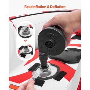 2-Rider Inflatable Boat Tubes 340 Lbs Capacity <b>Towable</b> Tubes for Water Sports 340 Lbs Capacity <b>Towable</b> Tubes for Boat Pulling - Product Image 4