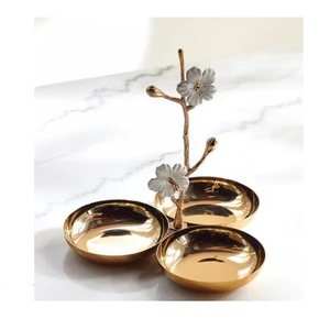 Vajilla de Tendencia para Uso Diario en el Hogar, Precio al por Mayor, Tazón con Acabado Dorado, Tazón de Metal Único para Servir Frutas - Product Image 1