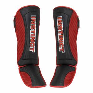 Protector de Piernas de Cuero Hi Tec Skintex Shin-n-Step para Muay Thai y Kickboxing, Protección Profesional con Cierre de Gancho y Bucle, Venta al Por Mayor - Product Image 2