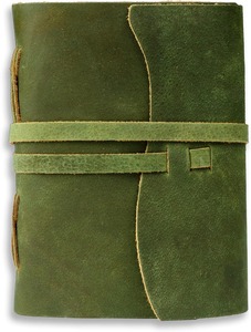 Carnet de voyage à 220 pages non lignées, en cuir de buffle pleine fleur, idéal pour une utilisation quotidienne au bureau et pour le dessin - Product Image 2