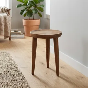 Mesa de Centro Moderna Hecha a Mano de Madera Sólida, Diseño de Mediados de Siglo, Muebles para Sala de Estar SUNWOODD EXPO - Product Image 3