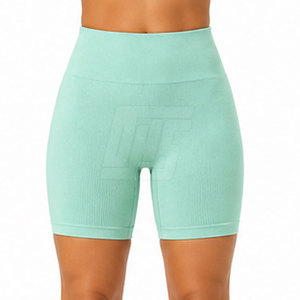 Shorts de sport pour femmes, respirants, taille haute, parfaits pour l'entraînement, la course à pied, le yoga et les exercices. - Product Image 2