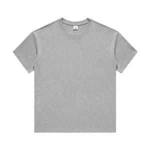 High Quality 220g 100% Cotton Breathable <b>Slim</b> Unisex Women Men Summer Casual Printed Crocheted Logo Anti-Uv T-Shirts Factory - Product Image 6