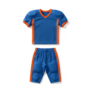 Uniforme de Fútbol Americano de Secado Rápido, Venta al Por Mayor, Personalizado para Equipos, Anti-Pilling, Malla Transpirable, Jersey de Gridiron, Ropa de Entrenamiento - Product Image 1