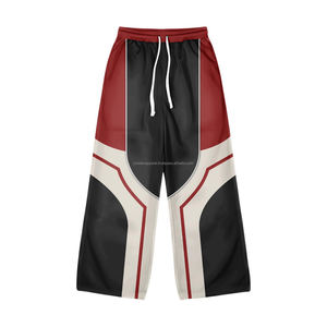 Survêtement de sport léger personnalisé, streetwear, 2 pièces, veste et pantalon, nylon, bordure réfléchissante, coupe-vent - Product Image 5