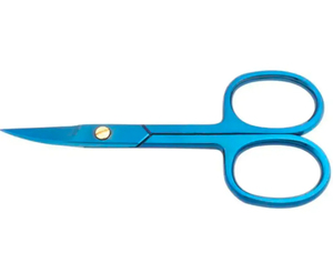 Ciseaux à ongles professionnels en acier inoxydable, lame droite, coupe-cuticules, manche rond, outil de soin des ongles durable - Product Image 4