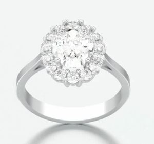 Bague Halo Moderne Ajustable de Haute Qualité pour un Confort Quotidien – Exportateur Indien au Meilleur Prix - Product Image 1