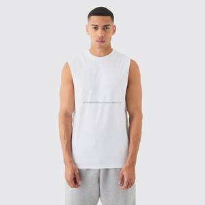 Débardeur personnalisé pour homme, tissu tricoté respirant à séchage rapide, nouveau design, haut de sport décontracté, prix de gros - Product Image 1