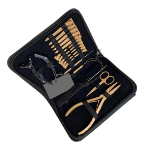 Novedad 2026: Conectores Metálicos Negros de Alta Eficiencia para Kits de Herramientas de Extensión de Cabello, Venta al por Mayor de Fábrica - Product Image 4