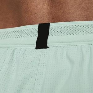 Pantalones Cortos Deportivos para Hombre, Color Verde Claro, de Secado Rápido, Cintura Media, Ajuste Elástico, Tejido de Poliéster, Estilo Deportivo, Color Sólido - Product Image 4