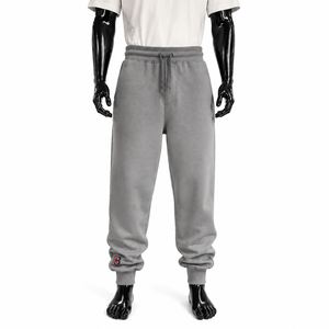 Pantalon de jogging ample et épais en molleton de coton 350 GSM pour homme, style streetwear, sur mesure, grandes tailles, OEM - Product Image 1