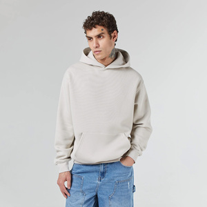 Conjunto de Sudadera con Capucha y Pantalones Deportivos de Alta Calidad, 500 g/m², Estilo Urbano, Felpa Gruesa de Algodón, Corte Recortado, para Hombre - Product Image 1