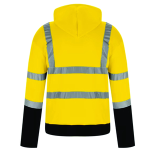 Veste de travail réfléchissante haute visibilité, vêtements de sécurité pour les travaux industriels, la construction et les équipes routières - Product Image 3