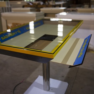 Glass Display Racks with Pull Out Tray LED Retail Display Cabinet Vietnam OEM ADONG A57 - Product Image 4