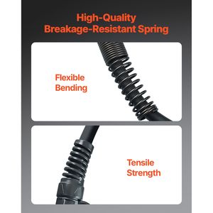 Pistolet de soudage MIG compatible Lincoln Power MIG 200/215/216 255 Wire Matic 255 avec câble de 15 pieds 250 ampères pour des performances optimales - Product Image 5