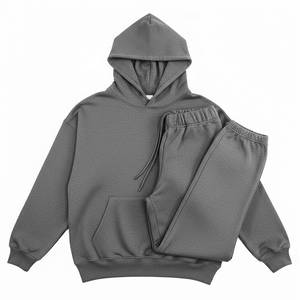 Vêtements de sport personnalisés en gros, ensembles de survêtements de fitness en tissu technique, ensembles de survêtements de jogging en deux pièces pour hommes - Product Image 6