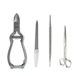 Juego de Instrumentos de Podología 2026, Antideslizantes, Fáciles de Usar, Duraderos, del Mejor Proveedor, de Acero Inoxidable con Estuche de Cuero, Nueva Llegada - Product Image 1