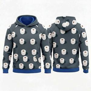 Sudaderas con capucha para mujer, sudaderas con capucha para hombre, sudaderas con capucha de forro polar vintage lavado, top liso estilo streetwear retro - Product Image 3