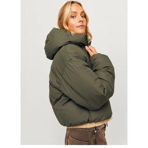 Chaqueta Acolchada Unisex de Plumón, Abrigo de Invierno Aislante, Impermeable, Cálido, Grueso, Acolchado, de Moda, OEM - Product Image 4