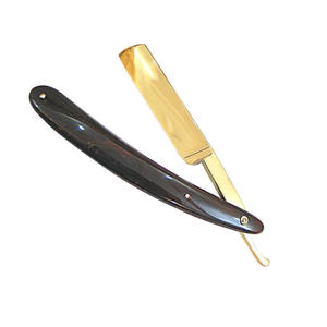 Rasoirs de barbier professionnels en acier inoxydable avec manche en bois pour l'épilation - Product Image 6