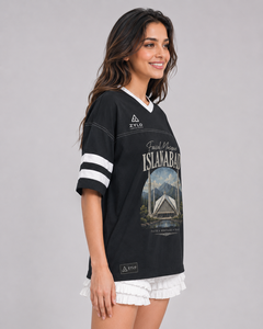 Top Quality Fashionable Fitted Bottom Short Sleeve T Shirts Breathable Summer Wear <b>Hip</b> Hop Style Loose Fit Tee Shirt <b>For</b> Women - Product Image 4