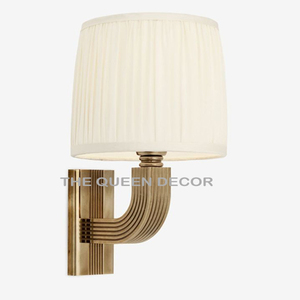 Lampe murale LED en aluminium doré de design luxueux, forme ronde, éclairage pour hôtel, bureau, bibliothèque, salle d'étude. - Product Image 3