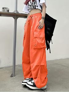 Women <b>Oversized</b> <b>Cargo</b> <b>Pants</b> Y2K Baggy Utility Trousers OEM Custom Bulk - Product Image 2