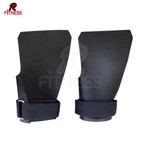 Guantes de Protección para Levantamiento de Pesas, Crossfit y WOD, con Agarre de Carbono, Hechos de Cuero Resistente - Product Image 3