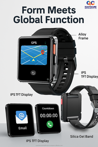 2025 QC ax11 s998 Android 11 Smartwatch 4 gam Sim 2.64 "hiển thị kép Máy ảnh Vỏ có thể tháo rời 3 + 32GB Type-C GPS navigation quay số cuộc gọi - Product Image 3