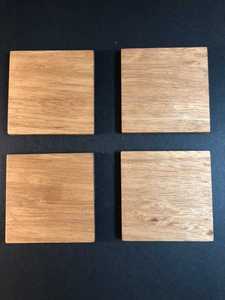 Wood and resin <b>table</b> <b>coasters</b> customized beautiful design - Product Image 2