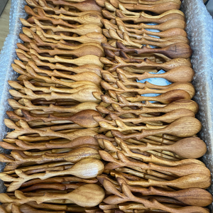 [BEST PRICE] | <b>Wooden</b> Spoon Handcrafted Tableware For Coffee Tea Spice Honey Stirring Eating Kitchen Material Vietnam - Product Image 2