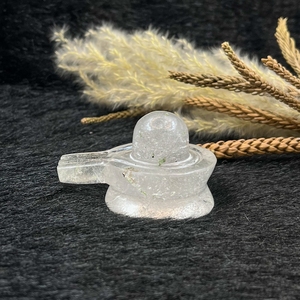 หินควอตซ์ใสธรรมชาติแกะสลักเป็นรูปชิวาวาลิงกัม หินบำบัดสำหรับเรกิ ของตกแต่งทางจิตวิญญาณ ขายส่ง - Product Image 5