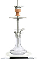 2024 gros moderne narguilé Shisha narguilé Mini verre Chicha avec bol et tuyau accessoire pour Bar et cadeau