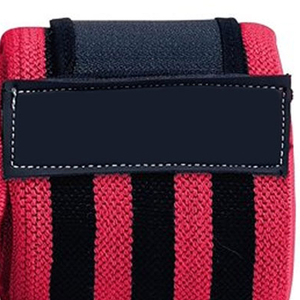 Factory Price Customized Elastic Knee Wraps Logo Natural Rubber/<b>PVC</b> Brace Squats Unisex Gym Training Powerlifting Professional - Product Image 5