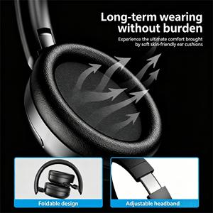 Auriculares Inalámbricos Over-Ear 2026 con Conexión Multipunto, Modo Dual, Cableado e Inalámbrico, Bluetooth - Product Image 4