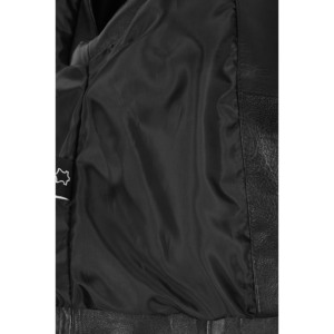 Chaleco de Cuero Genuino Napa para Mujer, Sin Mangas, con Cierre, Top de Cuero a la Moda, Proveedor Mayorista OEM ODM de Marca Privada - Product Image 5