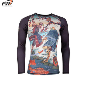 Ropa Deportiva Personalizada con Logotipo para Hombre, Ropa de Gimnasio y MMA, Camiseta de Manga Corta para Natación con Estampado Personalizado - Product Image 1