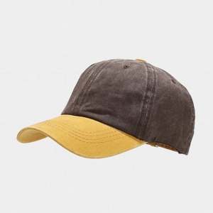 Gorra Personalizada Estilo Dad Hat para Hombre, 6 Paneles, 100% Algodón, Color Desteñido Liso, Bicolor, Gorra Deportiva de Béisbol, Gorra Trucker para Mujer - Product Image 4