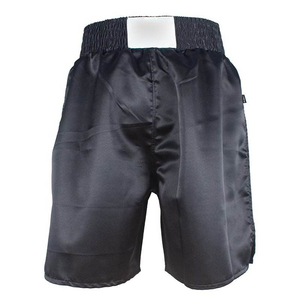 Best Design Boxing Muay Thai Shorts Men Solid Mid High Street Wholesale Pakistan Made High Quality <b>Canvas</b> Elastic Custom Printed - Product Image 6