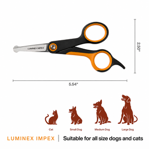 Premium Pet Grooming <b>Scissors</b> Set – Made from High-Quality Stainless Steel, Professional <b>Dog</b> & Cat Hair Cutting Kit with Case - Product Image 5