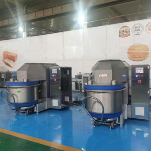 Máy trộn xoắn ốc hoàn chỉnh với 2 bát có thể tháo rời được sử dụng trong công ty bánh công nghiệp thương mại - Product Image 4